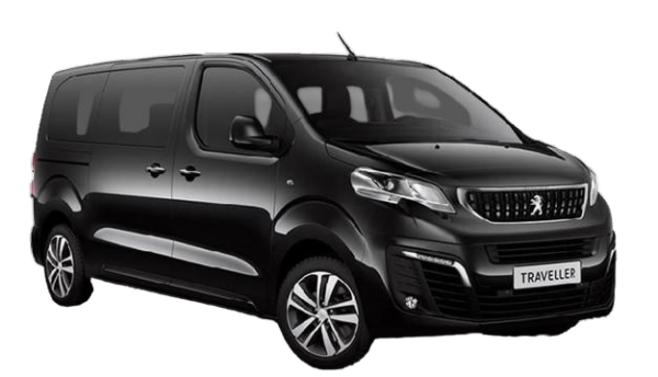 Déplacez-vous en groupe avec un chauffeur privé VTC dans un Peugeot Traveller adapté à vos besoins.